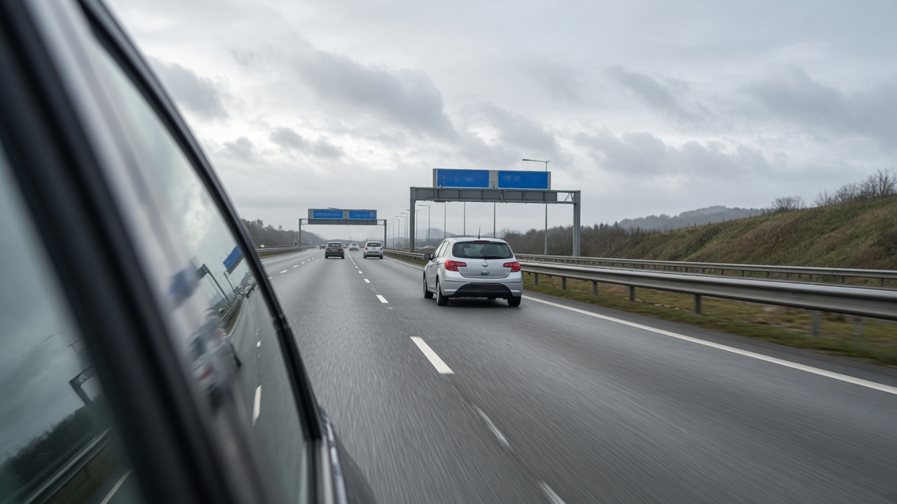 Motorway driving course